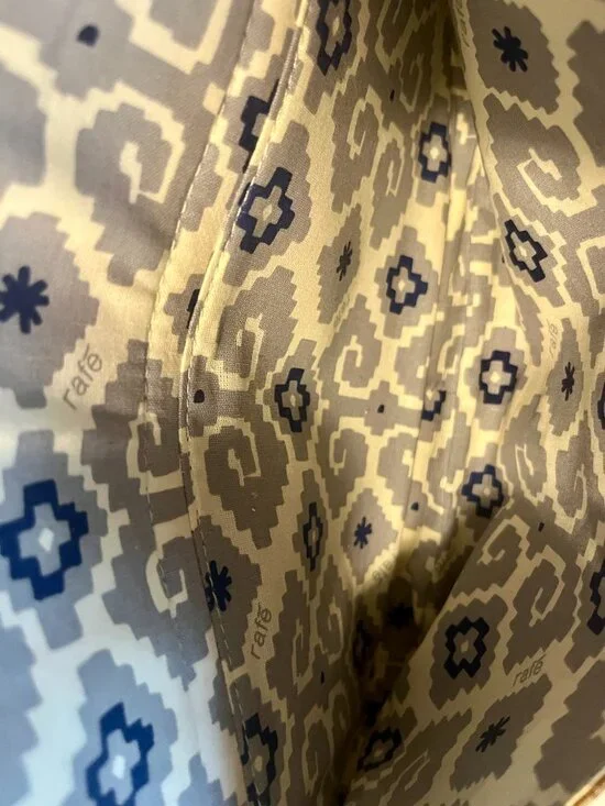 RAFE New York Snakeskin Embossed Leather Whipstitch Crossbody Bag - Picture 14 of 16